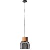 Brilliant Flaka Hanglamp Zwart, 1-licht