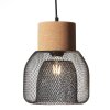 Brilliant Flaka Hanglamp Zwart, 1-licht