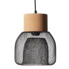 Brilliant Flaka Hanglamp Zwart, 1-licht