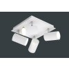 Trio MARLEY Plafondlamp Wit, 4-lichts