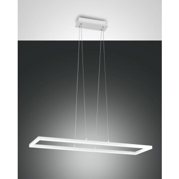 Fabas Luce Bard Hanglamp LED Wit, 1-licht