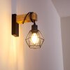 Barbengo Wandlamp Bruin, Zwart, 1-licht