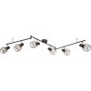 Globo Akin Plafond straler Bruin, 6-lichts