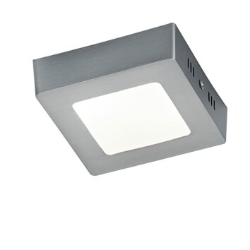 Trio ZEUS Plafondlamp LED Nikkel mat, 1-licht