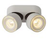 Lucide YUMIKO Plafond spot LED Wit, 2-lichts