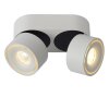 Lucide YUMIKO Plafond spot LED Wit, 2-lichts