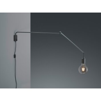 Trio Line Muurlamp LED Zwart, 1-licht