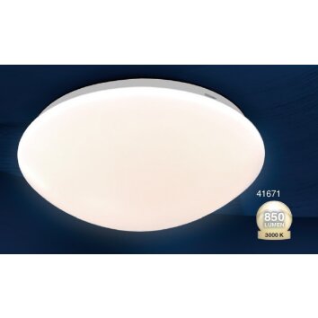 Globo KIRSTEN Plafondlamp LED Wit, 16-lichts