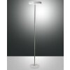 Fabas Luce Double Staande lampen LED Chroom, Wit, 1-licht