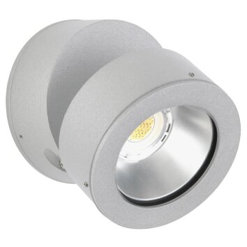 Albert 2389 Buiten muurverlichting LED Zilver, 1-licht