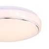 Globo KALLE Plafondlamp LED Wit, 1-licht