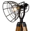 Lucide JOSHUA Staande lamp Zwart, 1-licht