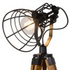 Lucide JOSHUA Staande lamp Zwart, 1-licht