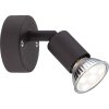 Globo OLIWA Muurspot LED Roest, 1-licht