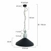 Steinhauer Zappa Hanglamp Zwart, 1-licht