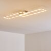 Ceva Plafondlamp LED Zilver, 2-lichts, Afstandsbediening