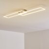 Ceva Plafondlamp LED Zilver, 2-lichts, Afstandsbediening