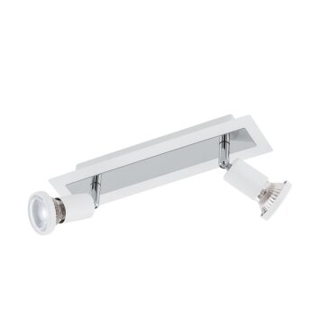 Eglo SARRIA Plafond spot LED, 2-lichts