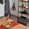 Timola Hanger Roest, Zwart, 1-licht