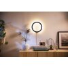 Philips Hue Ambiance White & Color Sana Wandlamp LED Zwart, 1-licht, Kleurwisselaar