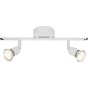 Brilliant Loona Plafond spot LED Wit, 2-lichts