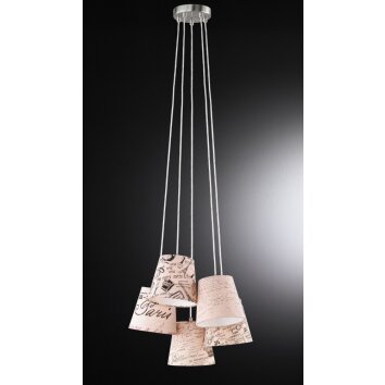 Honsel Multi Hanglamp Chroom, 5-lichts