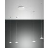 Fabas Luce Susanna Hanglamp LED Wit, 4-lichts