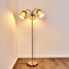 Ascona Staande lamp Nikkel mat, 3-lichts