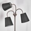 Ascona Staande lamp Nikkel mat, 3-lichts