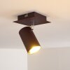 Zuoz Plafondlamp Roest, 1-licht