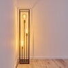 Ibusuki Staande lamp Goud, Messing, Zwart, 3-lichts