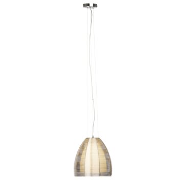 Brilliant Relax Hanglamp Chroom, 1-licht