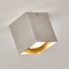 Curacao Plafondlamp Zilver, 1-licht