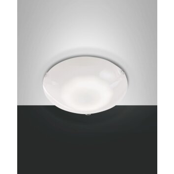 Fabas Luce Ostuni Plafondlamp LED Wit, 1-licht