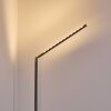 Deje Staande lamp LED Nikkel mat, 1-licht