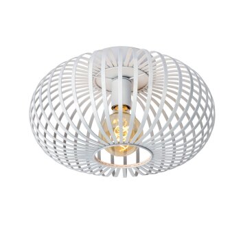 Lucide MANUELA Plafondlamp Wit, 1-licht