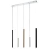 Brilliant Living Cembalo Hanglamp LED Aluminium, 5-lichts