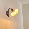 Nibyn Muurlamp Beige, Donkerbruin, 1-licht