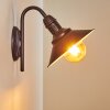 Nibyn Muurlamp Beige, Donkerbruin, 1-licht