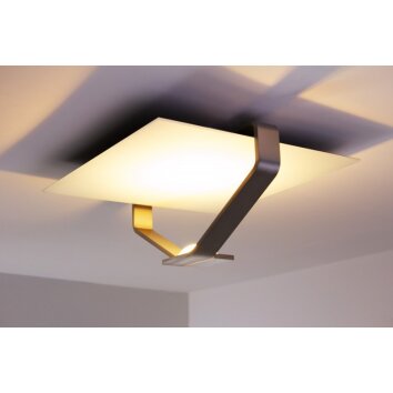 Elesi Luce Plafondlamp LED Zilver, 1-licht