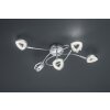 Reality TOURS Plafondlamp LED Chroom, 5-lichts