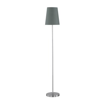 Wofi FYNN Staande lamp Grijs, 1-licht