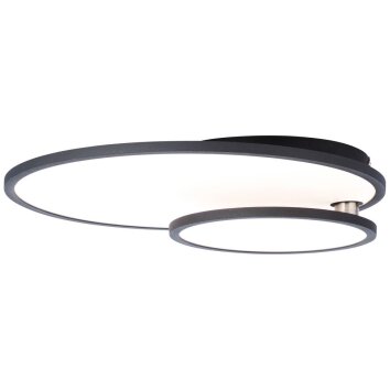 Brilliant Bility Plafondlamp LED Zwart, 1-licht