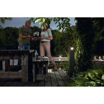 Philips Parterre Padverlichting LED Zwart, 1-licht