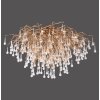 Paul Neuhaus ICICLE Plafondlamp Oud messing, 14-lichts