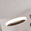 Mackay Plafondlamp LED Antraciet, Wit, 1-licht, Afstandsbediening