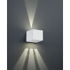 Reality CORDOBA Buiten muurverlichting LED Wit, 2-lichts