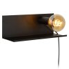 Lucide SEBO Bedlamp Zwart, 1-licht