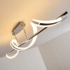 Vora Plafondlamp LED Chroom, 1-licht