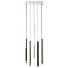 Brilliant Living Cembalo Hanglamp LED Bruin, 8-lichts